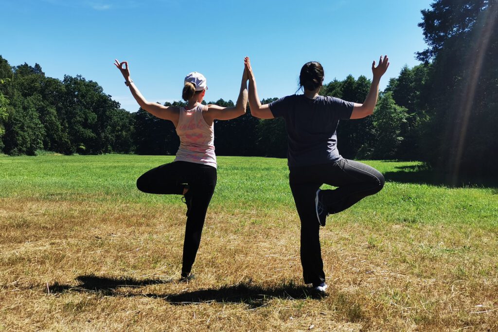 Yoga Retreat im Wald Berlin Auszeit